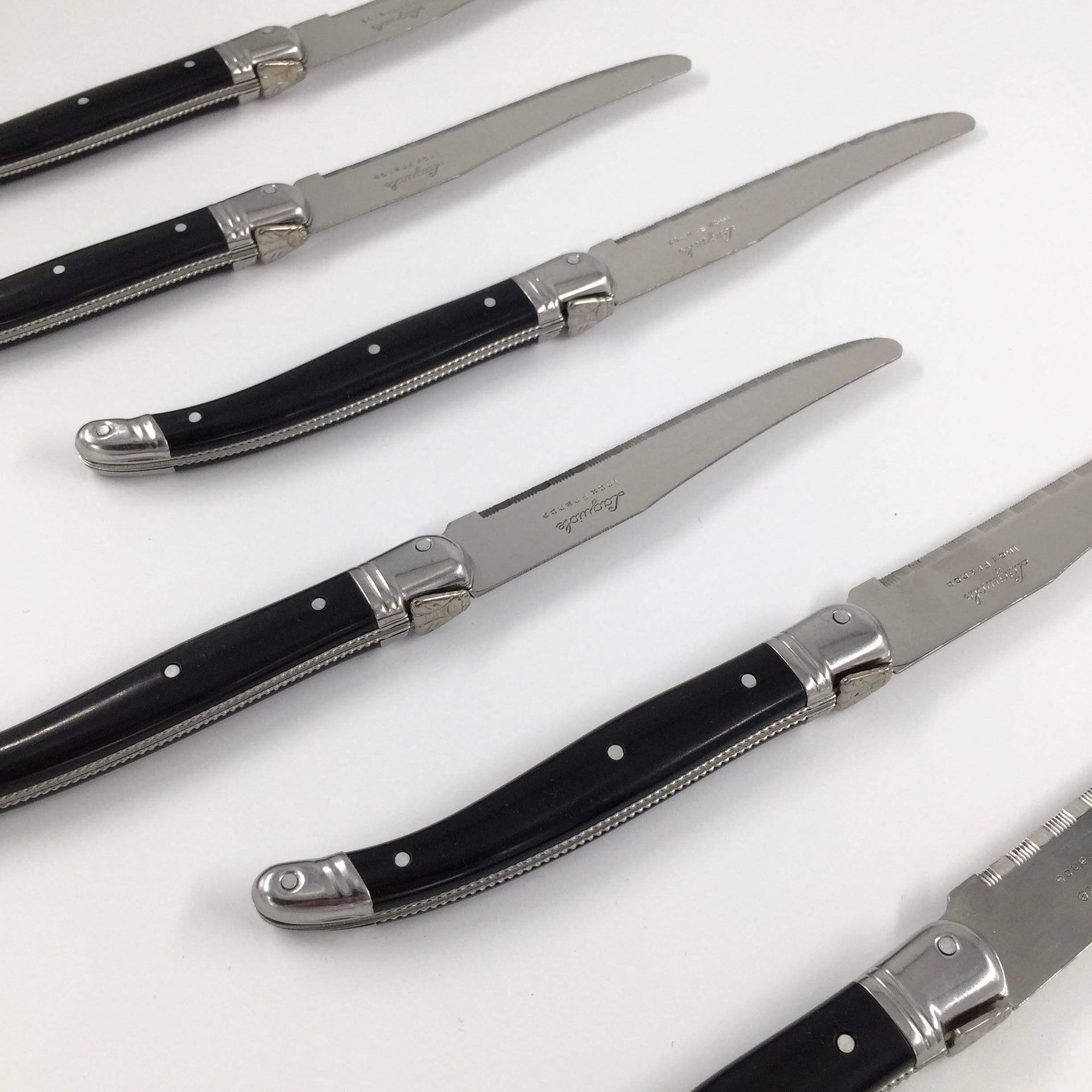 Laguiole - Gift Box Round table Knives