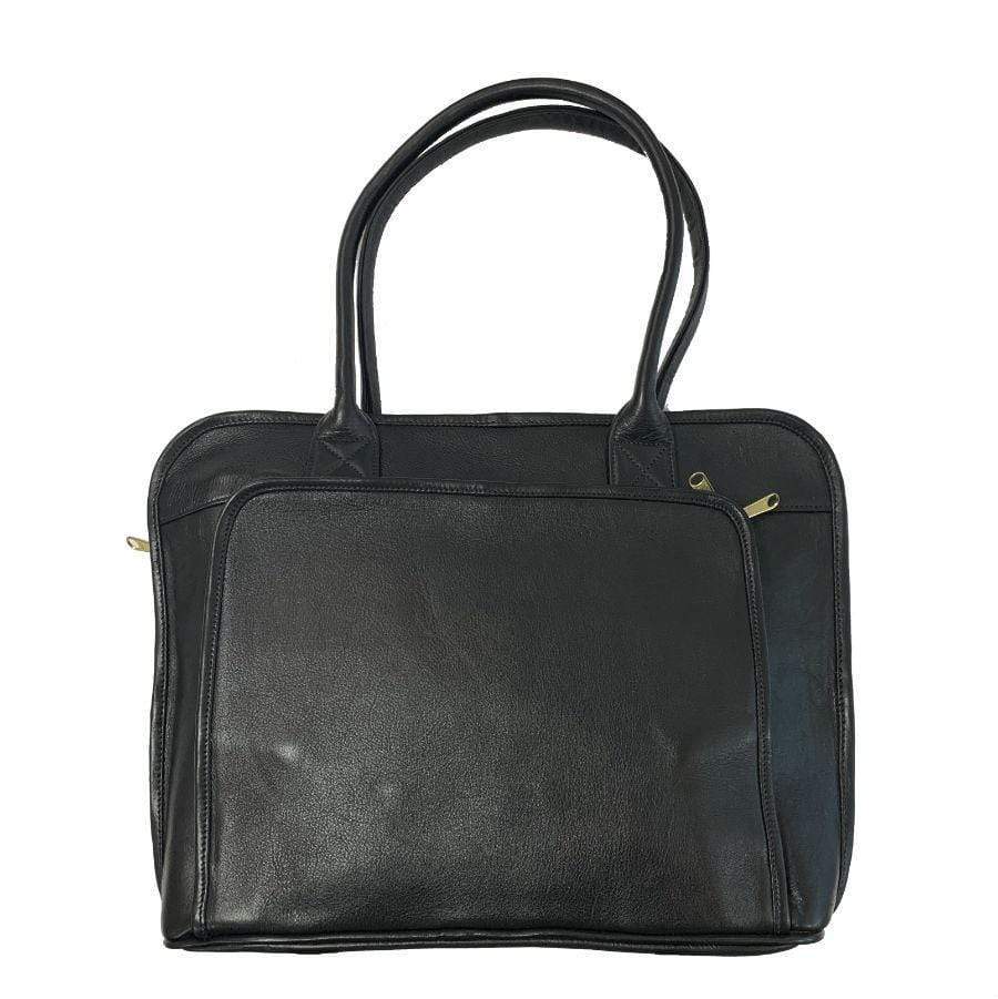 Lambada Leather Business Bag Allen ll | Black