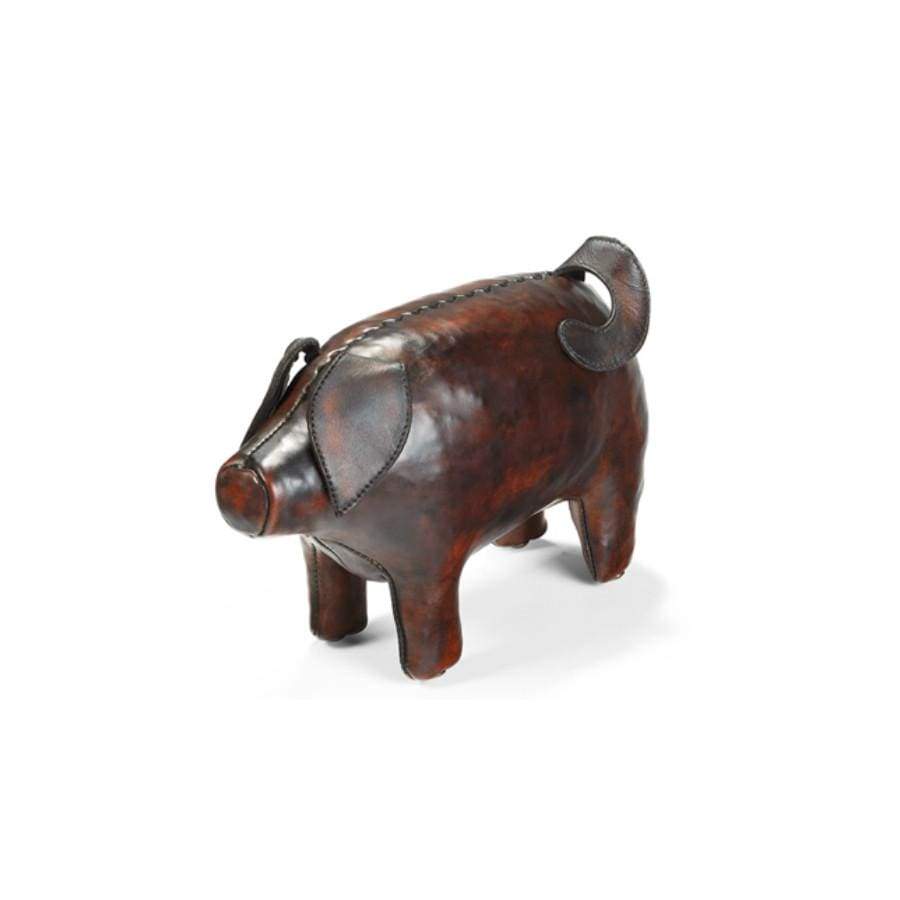 Leather Animal - Mini Leather Pig
