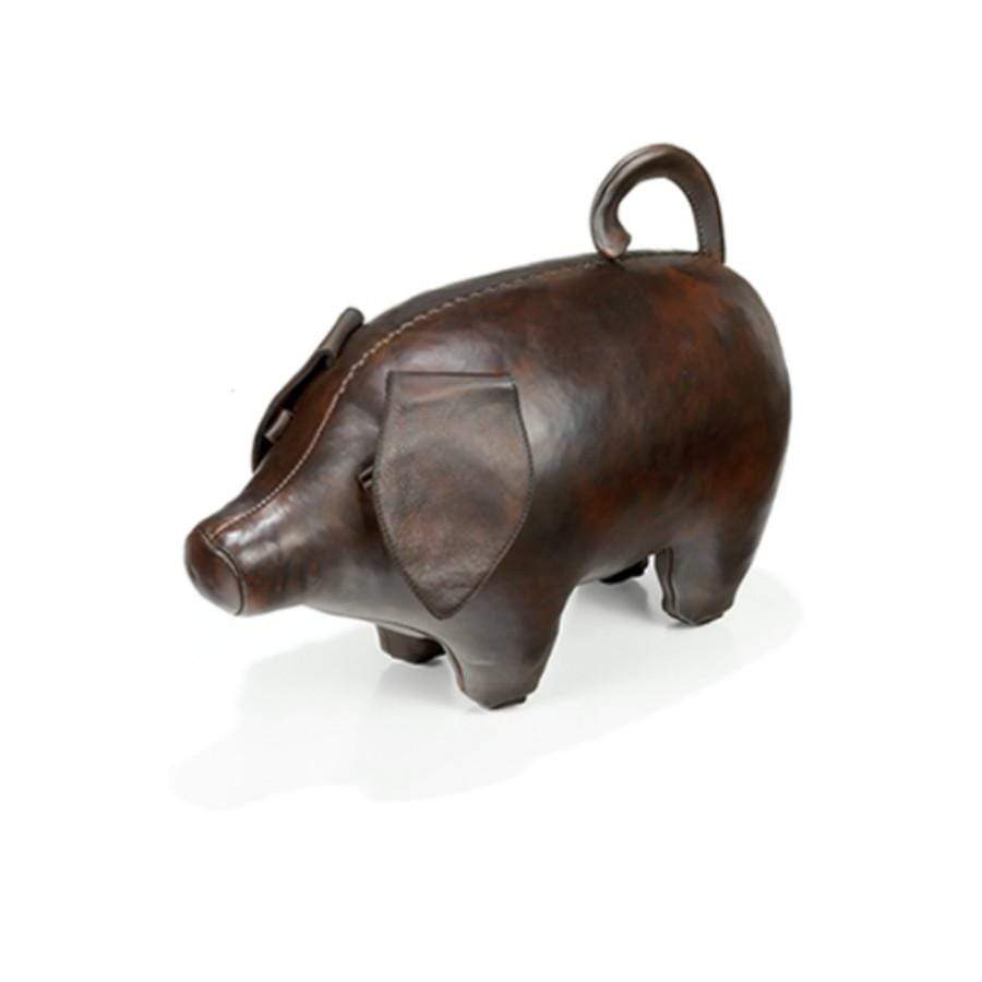 Leather Animal - Small Leather Pig