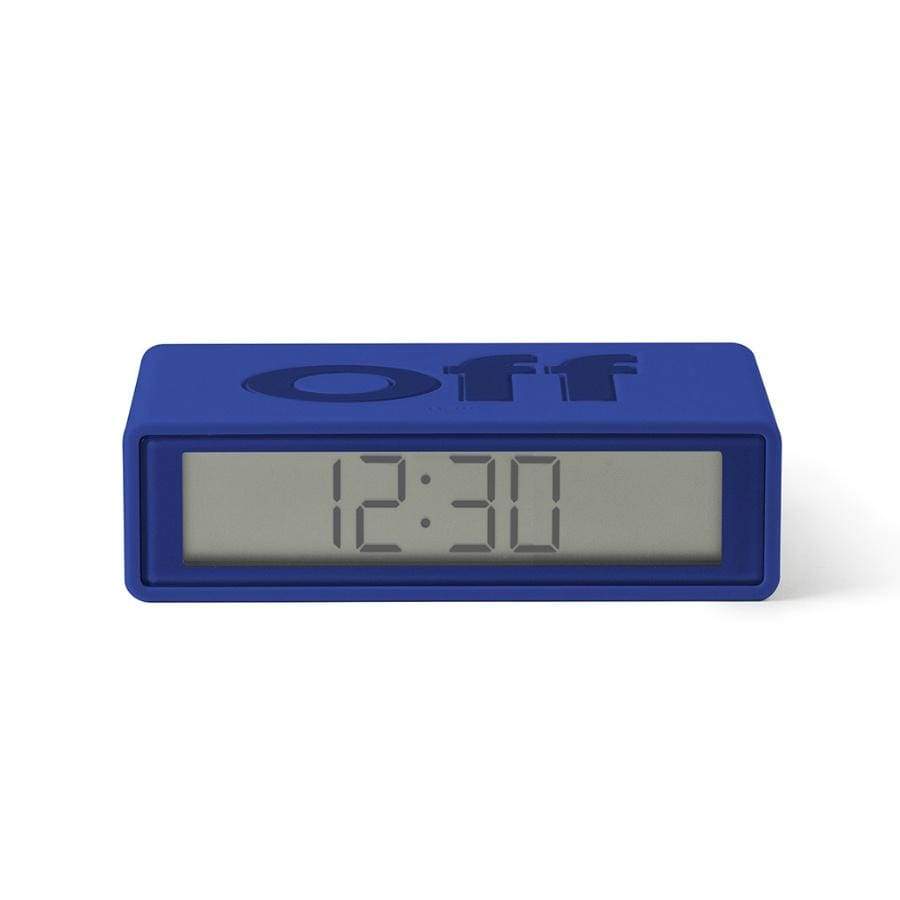 Lexon Flip Alarm Clock | Blue