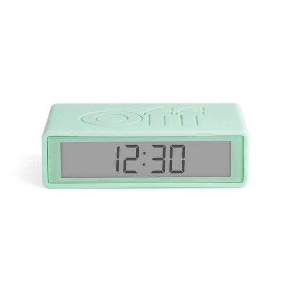 Lexon Flip Alarm Clock | Mint