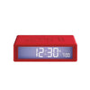 Lexon Flip Alarm Clock | Red
