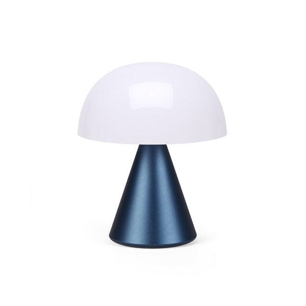 Lexon Medium Mina LED Lamp | Dark Blue