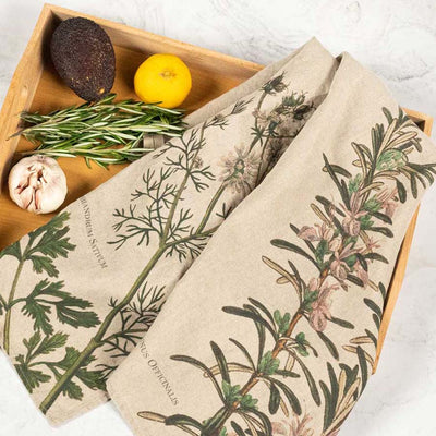 Linen Kitchen Towels - 2 Pack