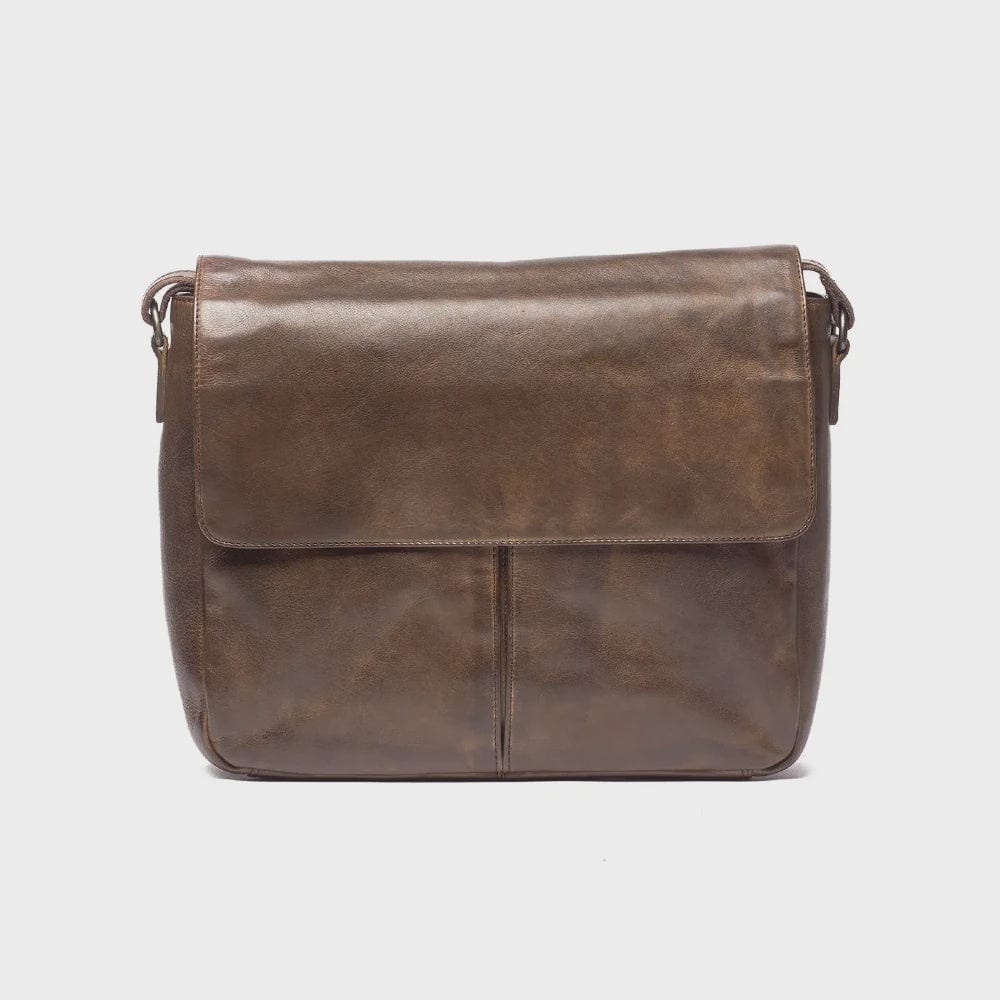 Louis Leather Business Bag | Brown