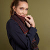Merino Lambswool Diffusion Scarf | Voltaire Tan