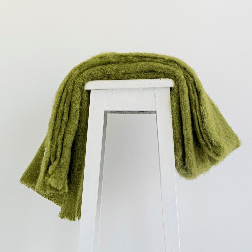 Mohair throw | Fern
