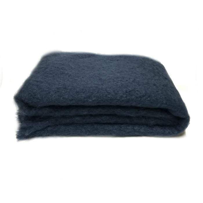 Mohair Throw | Indigo