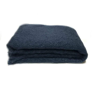 Mohair Throw | Indigo