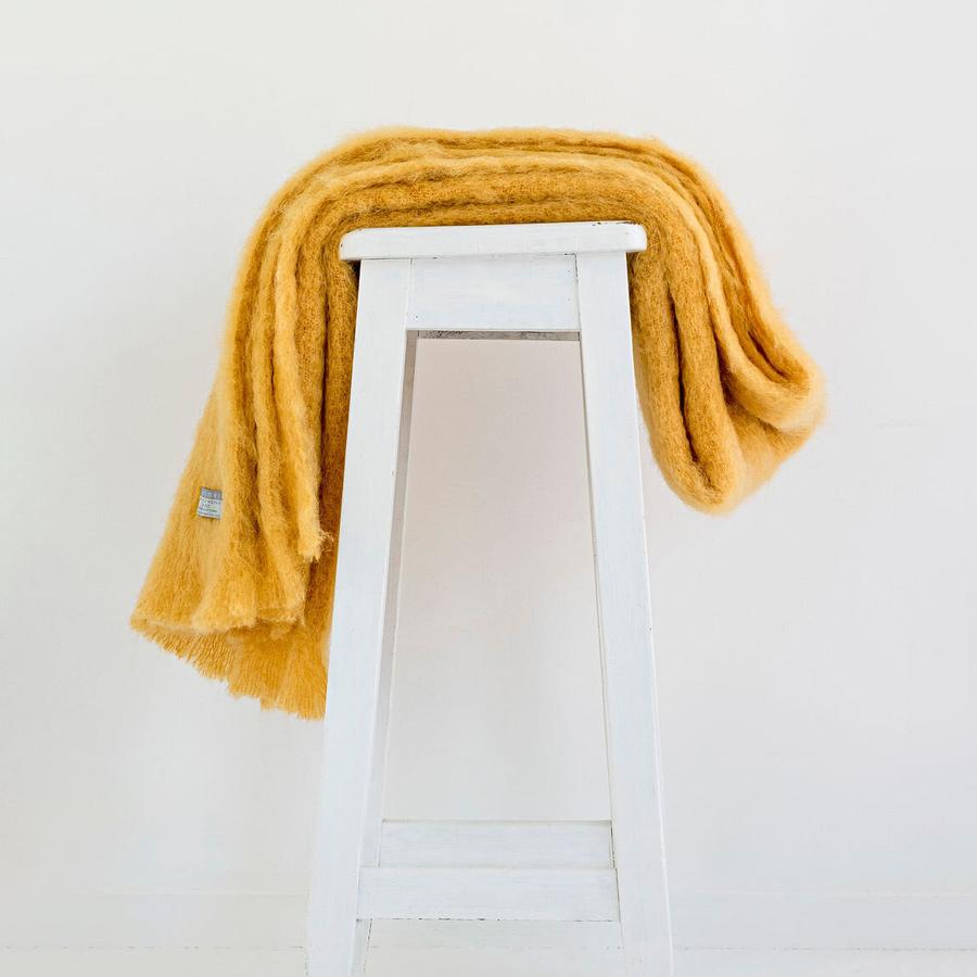 Mohair Throw | Ochre
