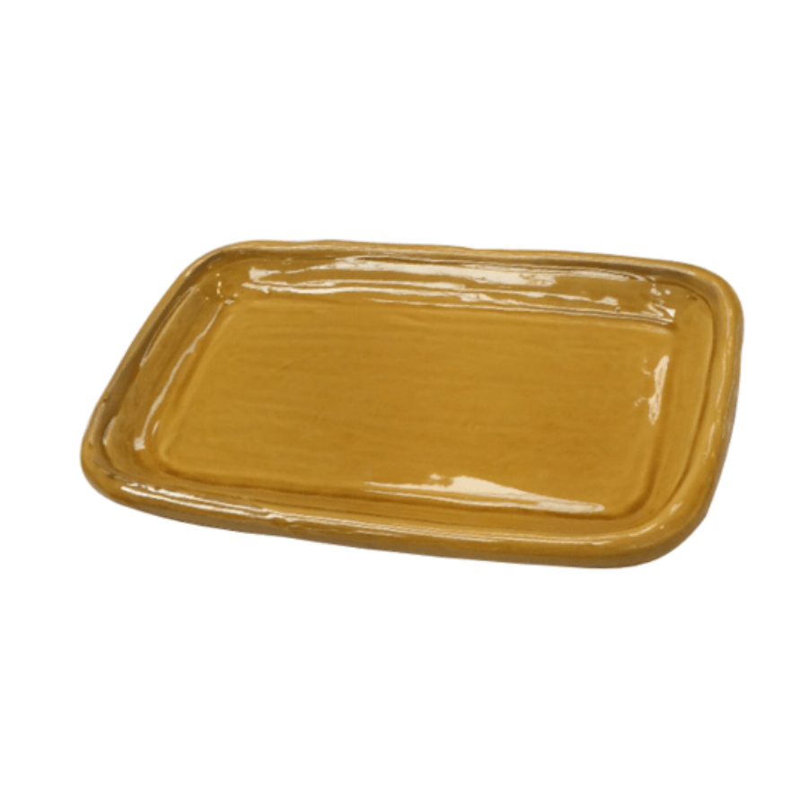 Mustard / Large Tony Sly Oblong Platter