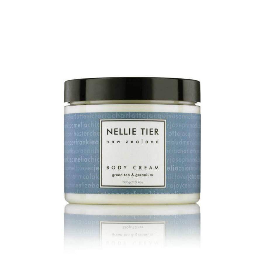 Nellie Tier Green tea and Geranium Body Cream