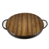 Oak Barrel Head Platter