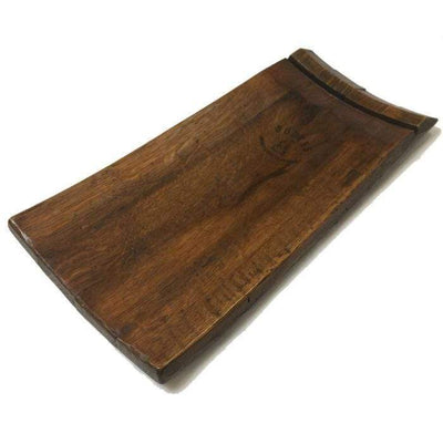 Oak Wine Barrel Platter