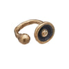Pesci Che Volano-  Loop Bronze Ring