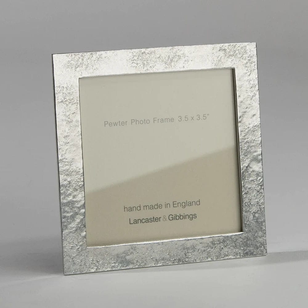 Pewter Photo Frame | Sandstone 3.5 x 3.5"