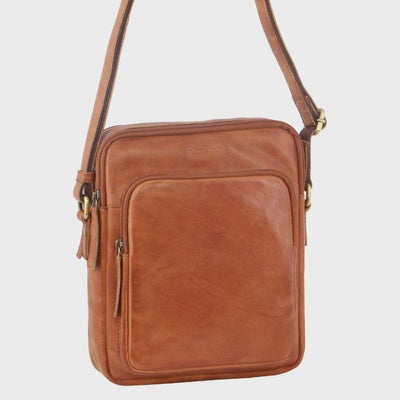 Pierre Cardin | Leather iPad Shoulder Bag