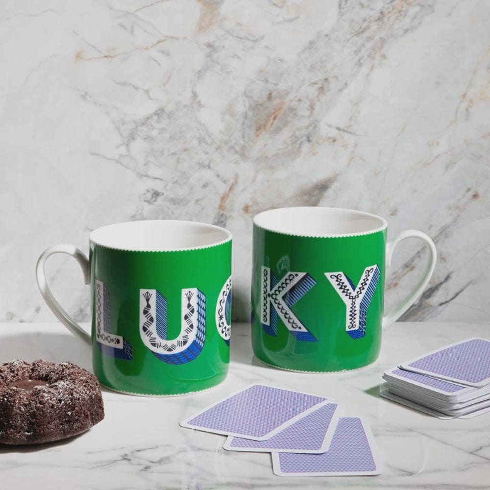 Porcelain Mug | Lucky