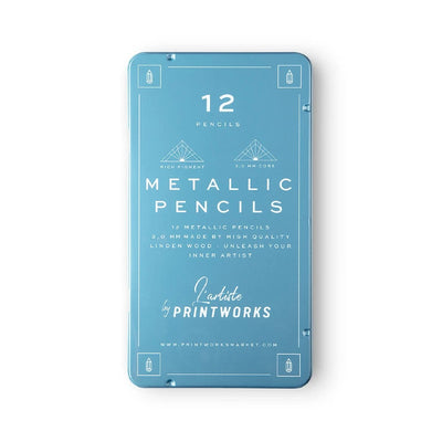 Printworks Coloured Pencils | Metallic
