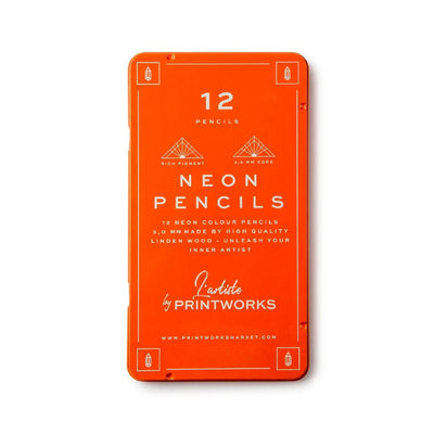 Printworks Coloured Pencils | Neon