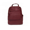 Red Iris Leather Backpack