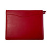 Red Leather Folio