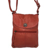 Red Tayla Leather Handbag
