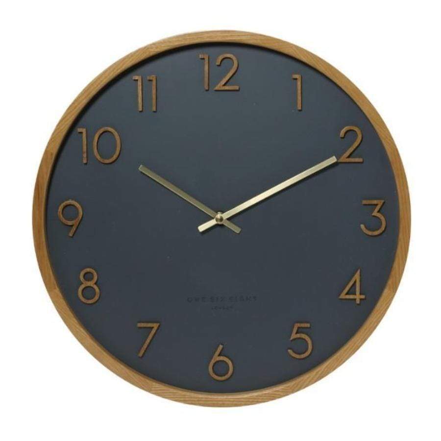 Scarlett Charcoal Wall Clock | 50cm