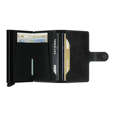 Secrid Mini Wallet | Vintage Black