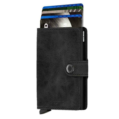 Secrid Mini Wallet | Vintage Black