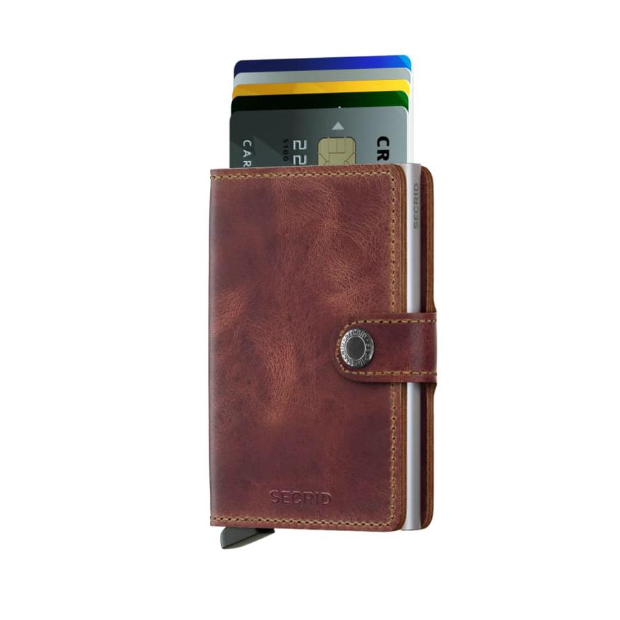 Secrid Mini Wallet | Vintage Brown