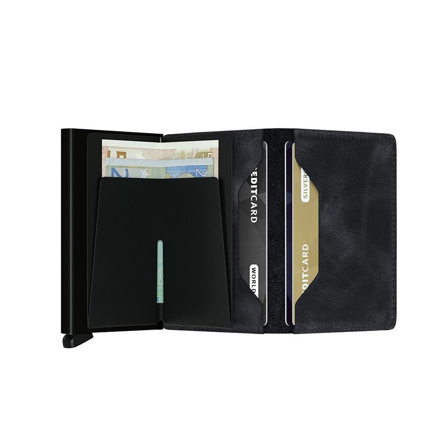Secrid Slim Wallet |  Vintage Black