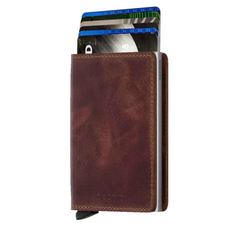Secrid Slim Wallet |  Vintage Brown