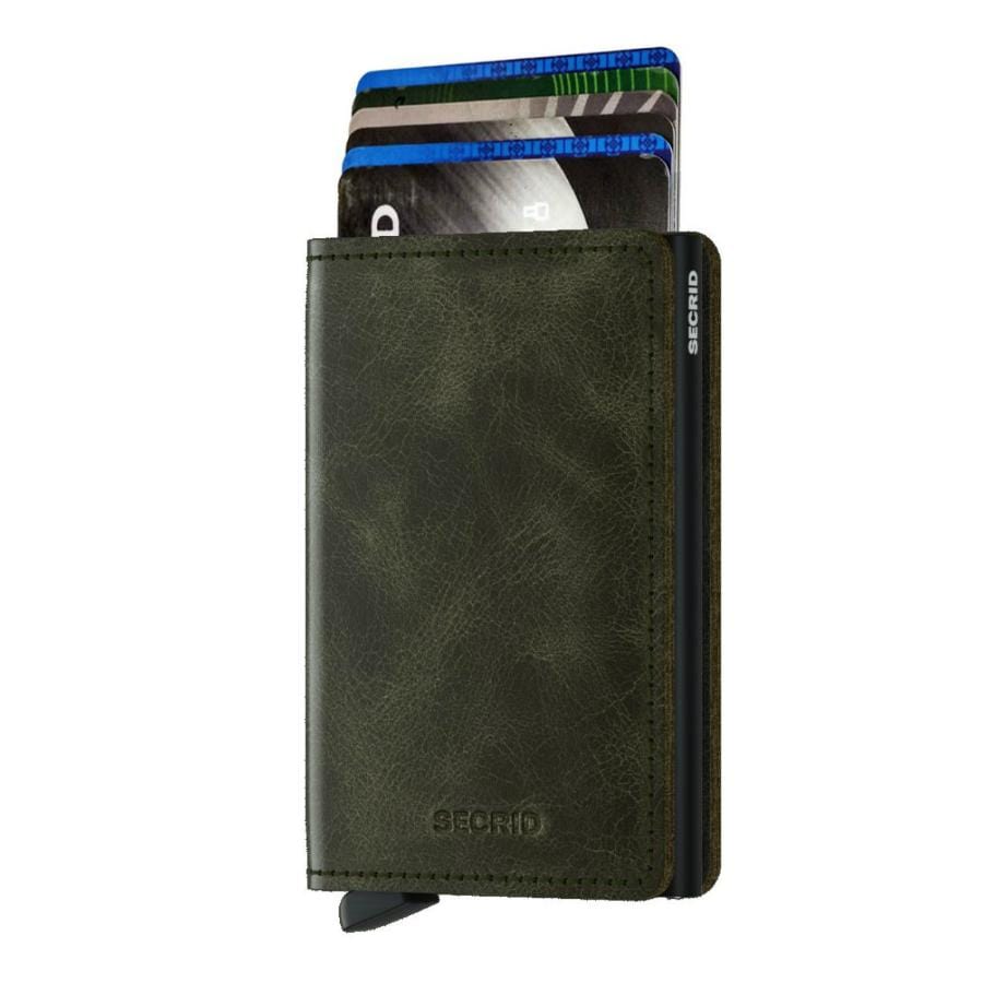 Secrid Slim Wallet | Vintage Olive