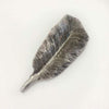 Silver Feather brooch