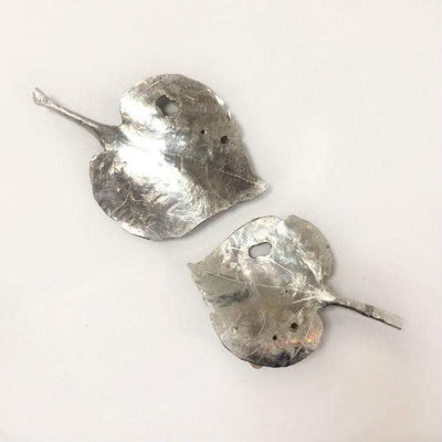 Silver Kawakawa Brooch