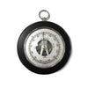Small Black and Chrome Fischer Barometer