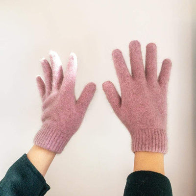 Small / Petal Kapeka | Merinosilk Gloves