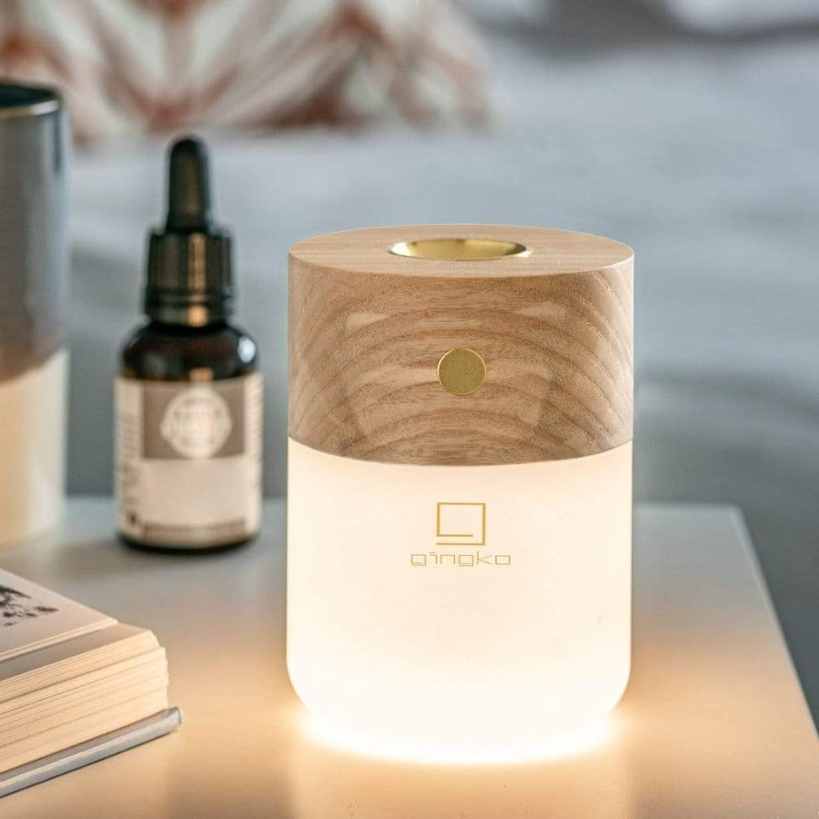 Smart Diffuser Lamp | White Ash