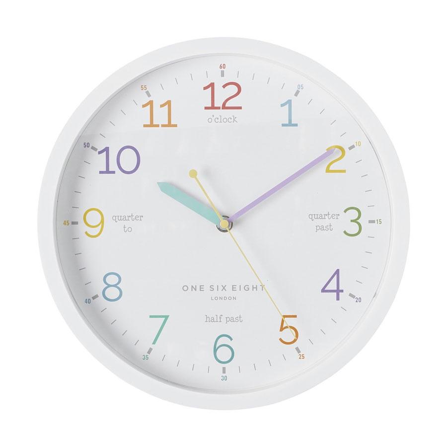 Tell the Time Clock White | 30cm