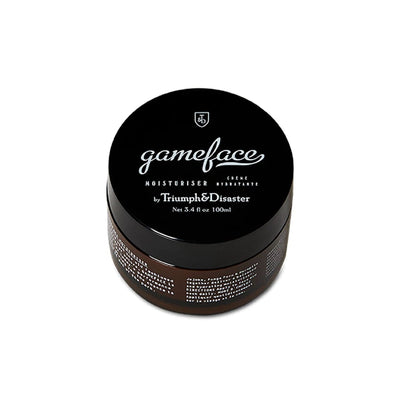 Triumph and Disaster | Gameface Moisturiser 100 ml jar