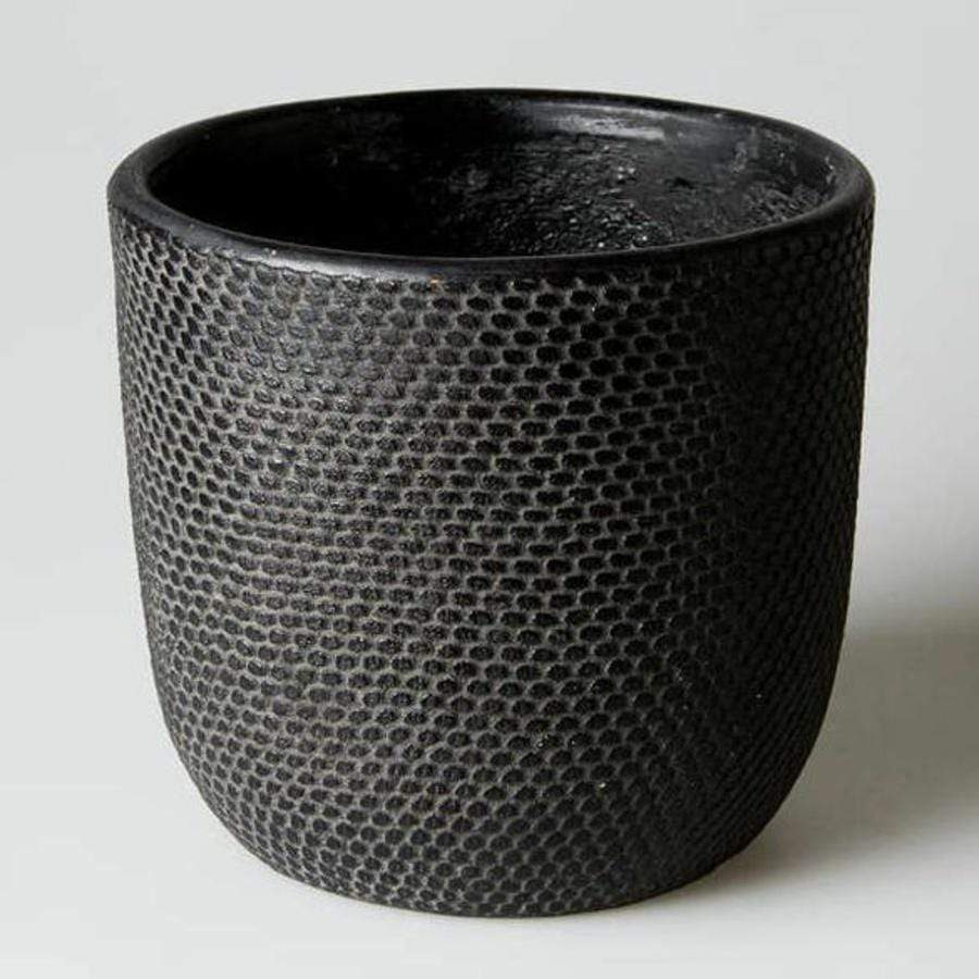 Tweed Vase | Black