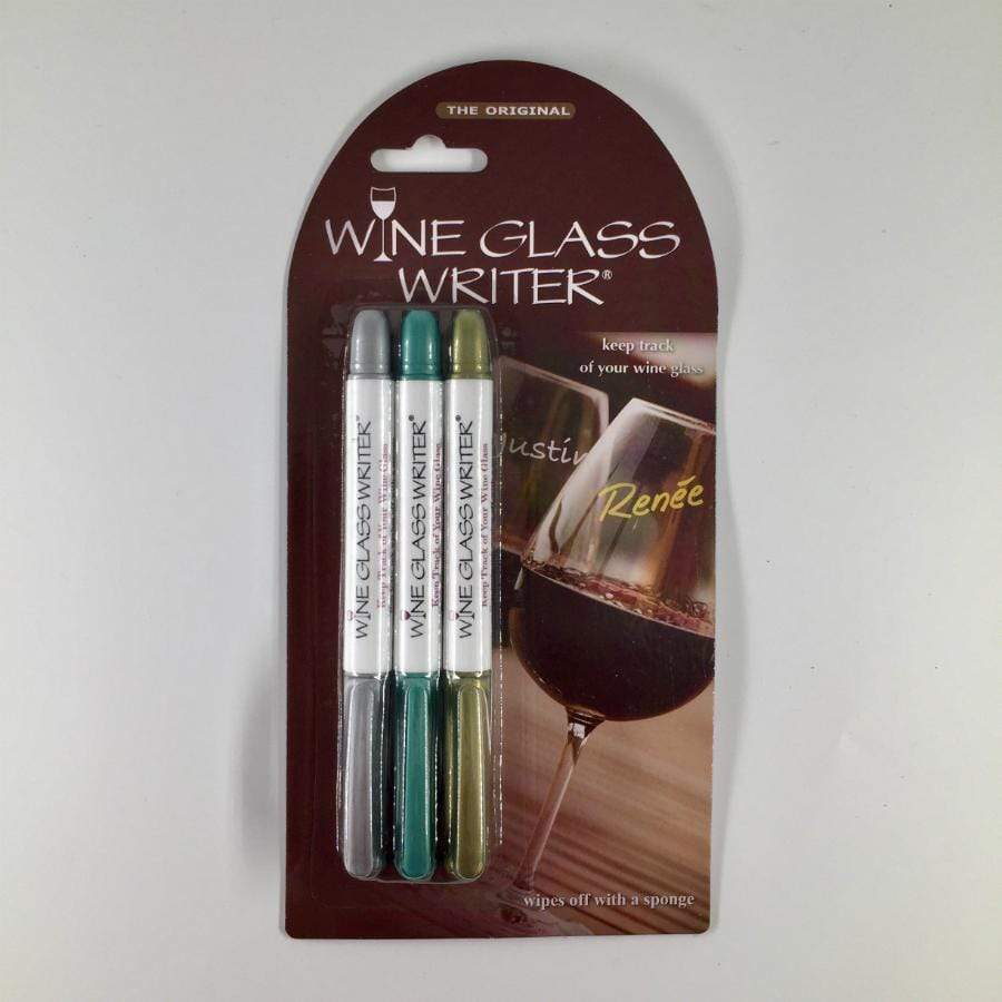 Wine Glass Writer | Metallic