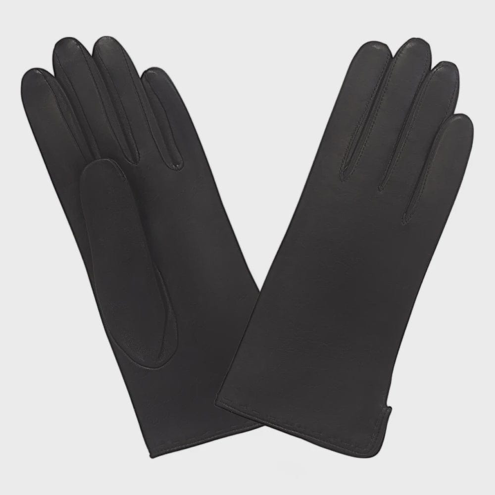 Women's Leather Gloves – Cashmere Lined | Choc