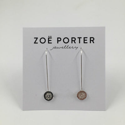 Zoe Porter Daisy drop Earrings
