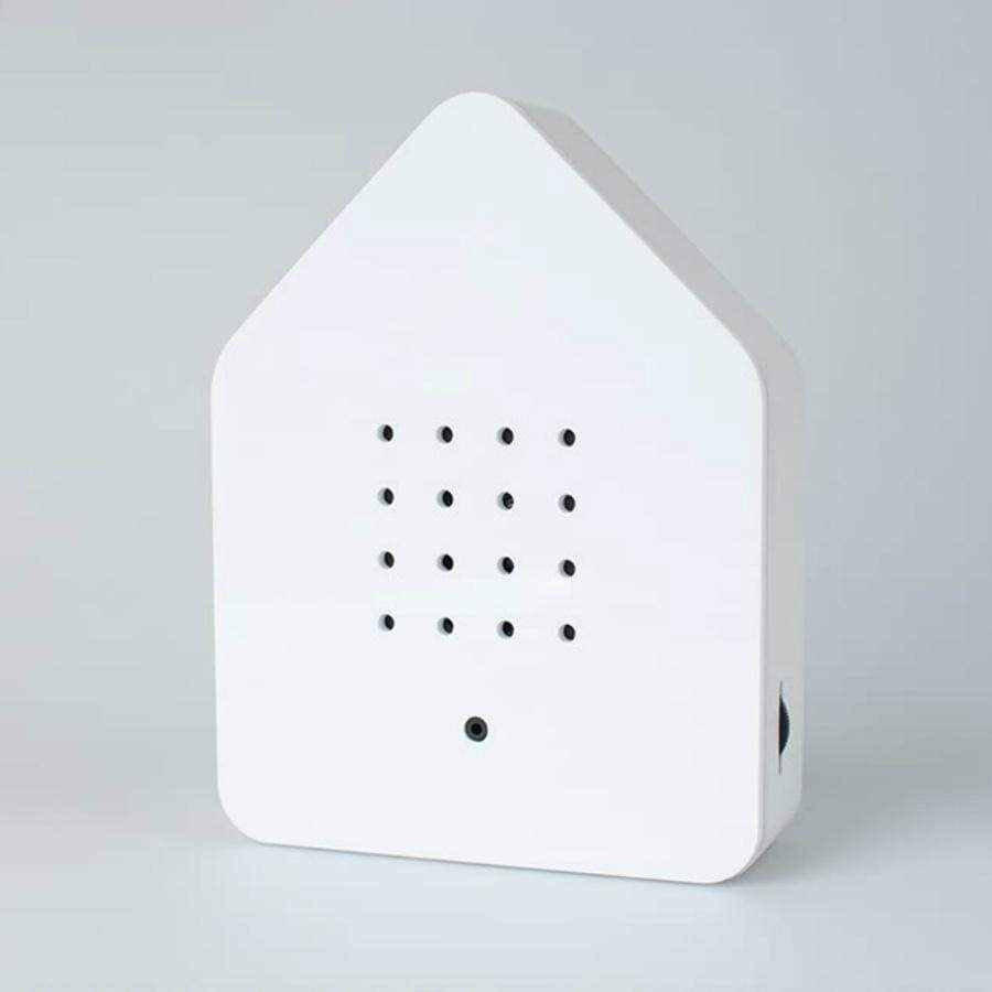Zwitscherbox Singing bird box |  White